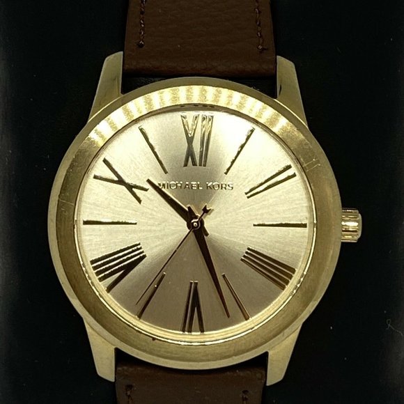 Michael Kors Hartman MK3490 Women\'s Brown Leather main image 5